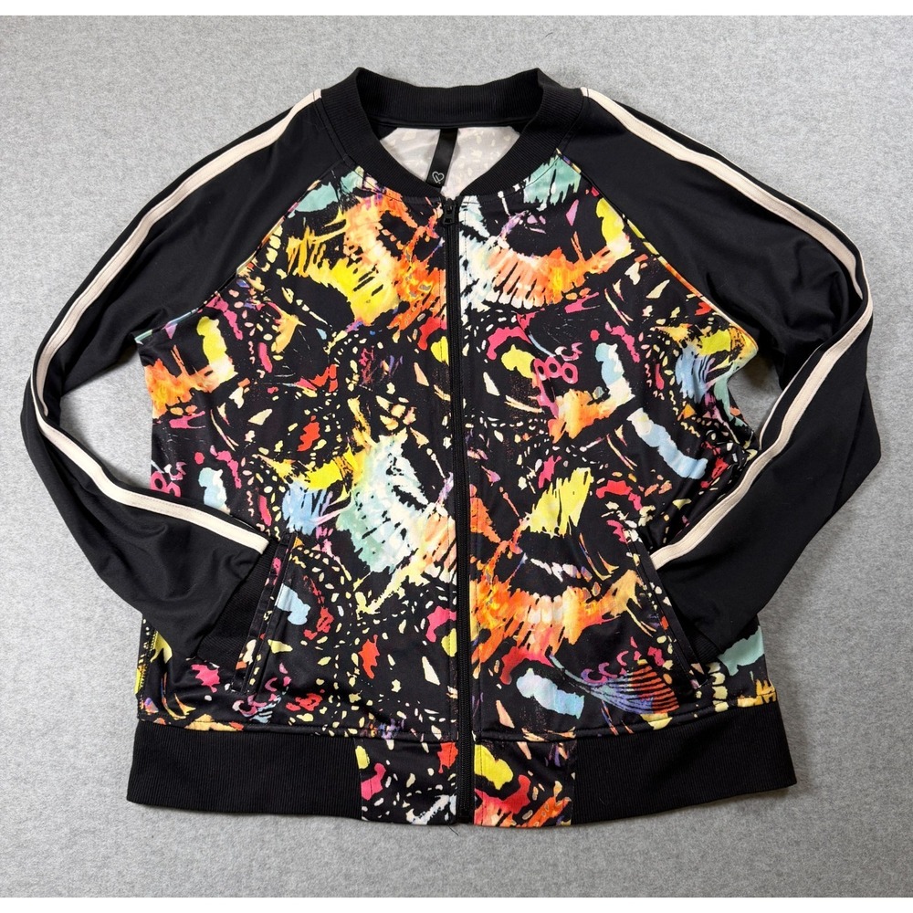 Aeropostale LLD Jacket Size L Colorful Zip Cover Up Skater Streetwear Y2K SKU191